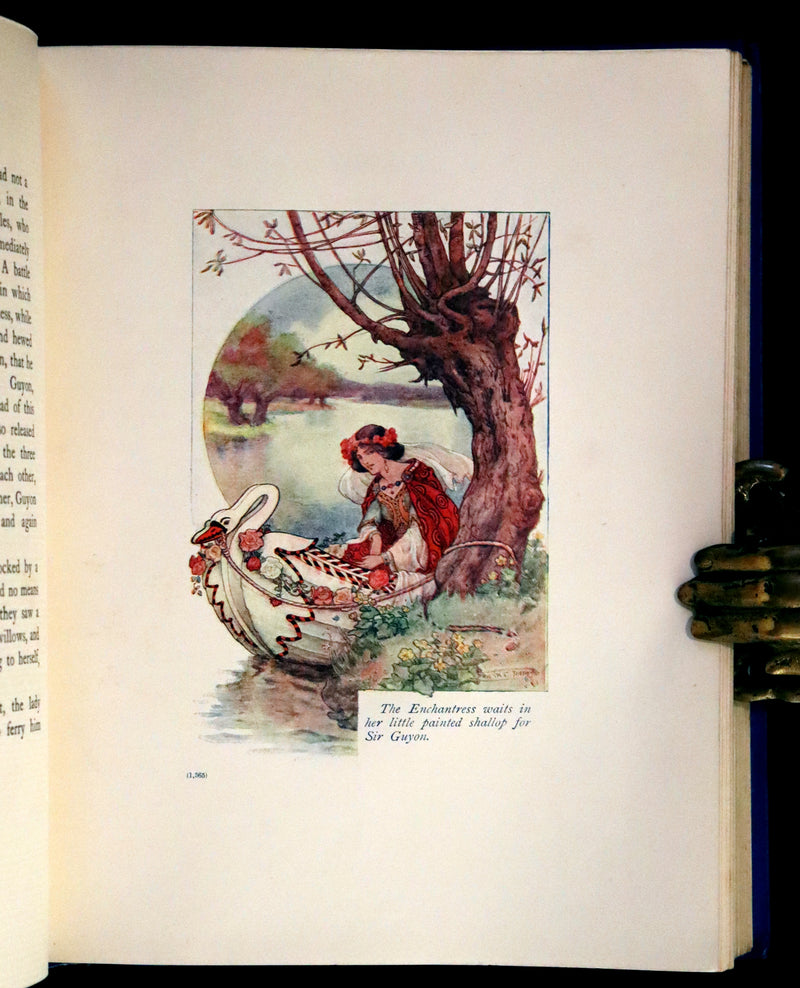 1910 First Edition illustrated by Frank C. Papé ~ The Gateway to Spenser, Stories from The Faërie Queen.
