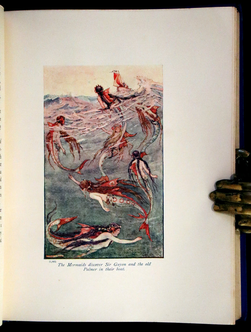 1910 First Edition illustrated by Frank C. Papé ~ The Gateway to Spenser, Stories from The Faërie Queen.