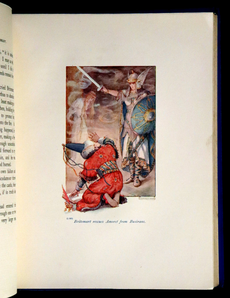 1910 First Edition illustrated by Frank C. Papé ~ The Gateway to Spenser, Stories from The Faërie Queen.