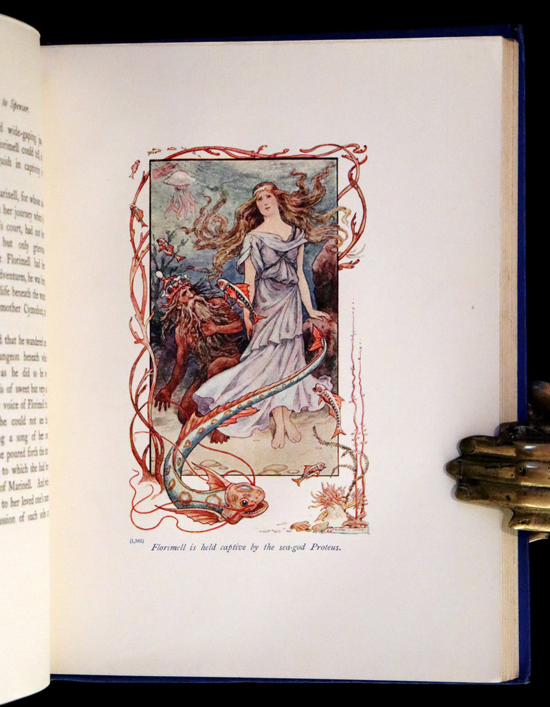 1910 First Edition illustrated by Frank C. Papé ~ The Gateway to Spenser, Stories from The Faërie Queen.