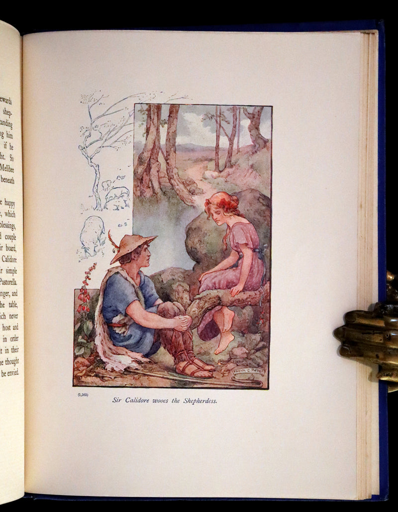1910 First Edition illustrated by Frank C. Papé ~ The Gateway to Spenser, Stories from The Faërie Queen.
