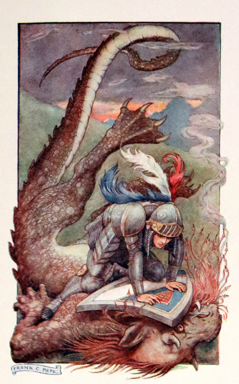 1910 First Edition illustrated by Frank C. Papé ~ The Gateway to Spenser, Stories from The Faërie Queen.