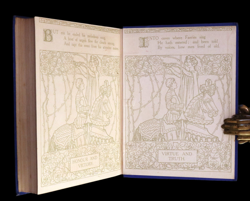 1910 First Edition illustrated by Frank C. Papé ~ The Gateway to Spenser, Stories from The Faërie Queen.