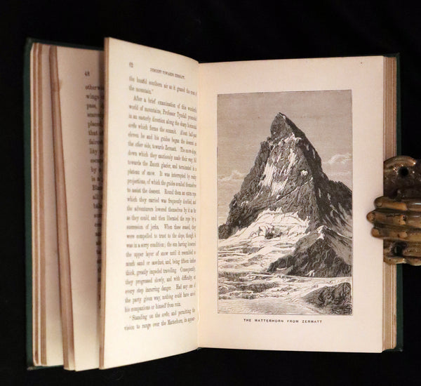 1882 Rare Victorian Book - Alpine Climbing: Narratives of Recent Ascents of Mont Blanc and Other Summits of the Alps.