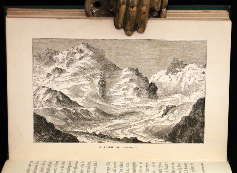 1882 Rare Victorian Book - Alpine Climbing: Narratives of Recent Ascents of Mont Blanc and Other Summits of the Alps.