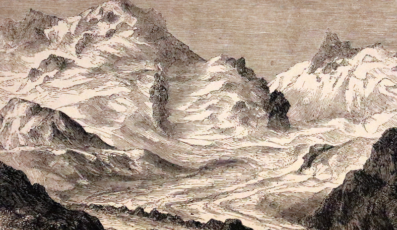 1882 Rare Victorian Book - Alpine Climbing: Narratives of Recent Ascents of Mont Blanc and Other Summits of the Alps.