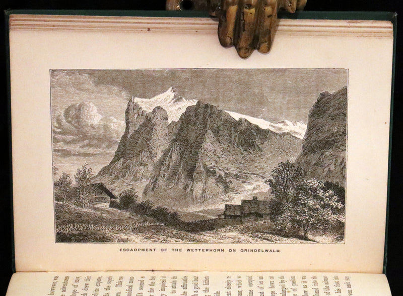1882 Rare Victorian Book - Alpine Climbing: Narratives of Recent Ascents of Mont Blanc and Other Summits of the Alps.