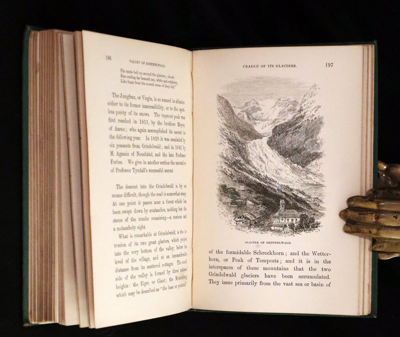 1882 Rare Victorian Book - Alpine Climbing: Narratives of Recent Ascents of Mont Blanc and Other Summits of the Alps.