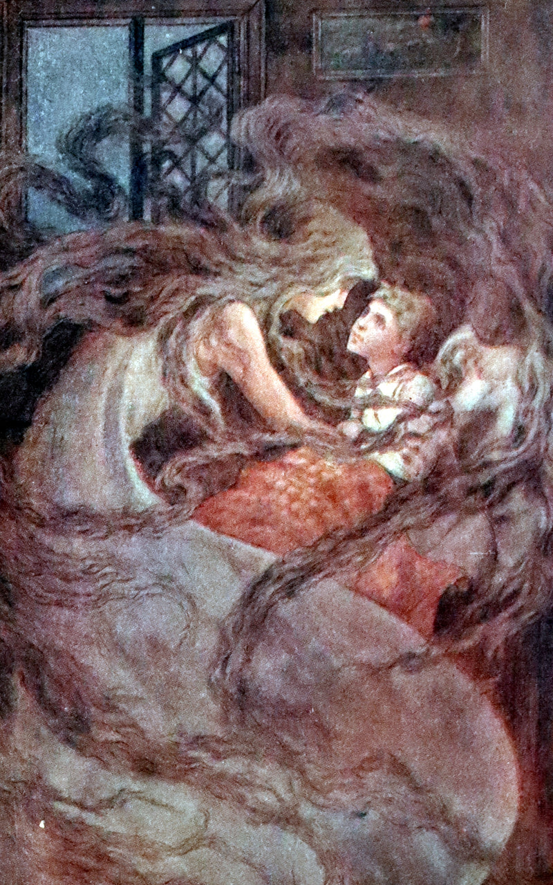 1911 Rare Edition in a scarce binding - AT THE BACK OF THE NORTH WIND by George MacDonald.