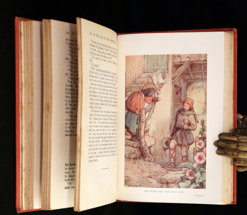 1911 Rare Edition in a scarce binding - AT THE BACK OF THE NORTH WIND by George MacDonald.