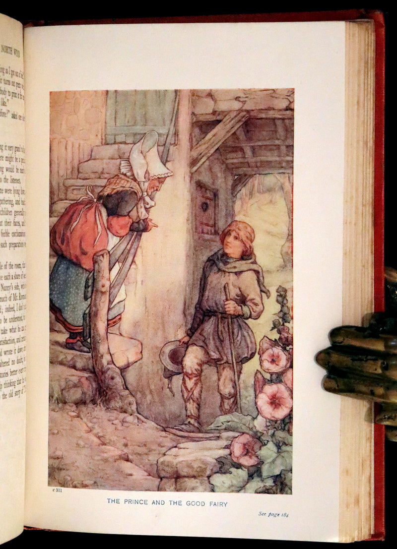 1911 Rare Edition in a scarce binding - AT THE BACK OF THE NORTH WIND by George MacDonald.