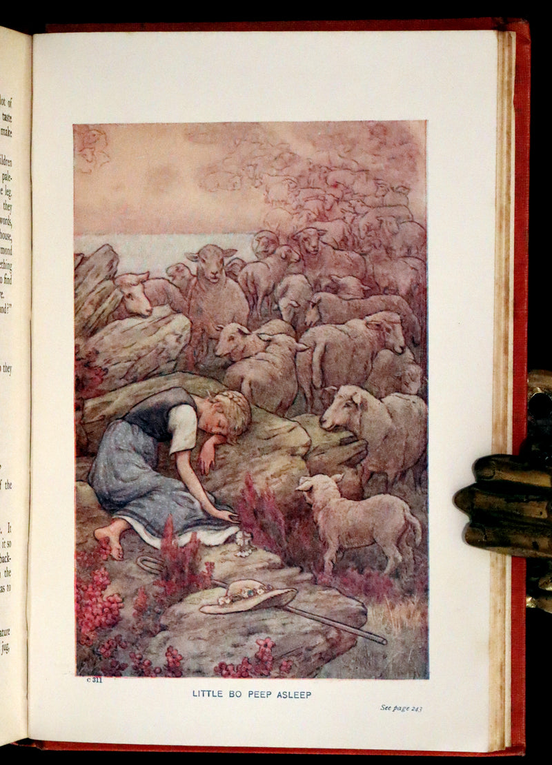 1911 Rare Edition in a scarce binding - AT THE BACK OF THE NORTH WIND by George MacDonald.