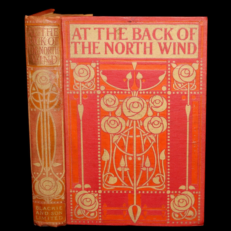 1911 Rare Edition in a scarce binding - AT THE BACK OF THE NORTH WIND by George MacDonald.