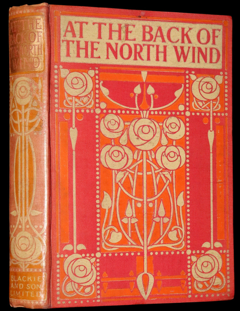 1911 Rare Edition in a scarce binding - AT THE BACK OF THE NORTH WIND by George MacDonald.