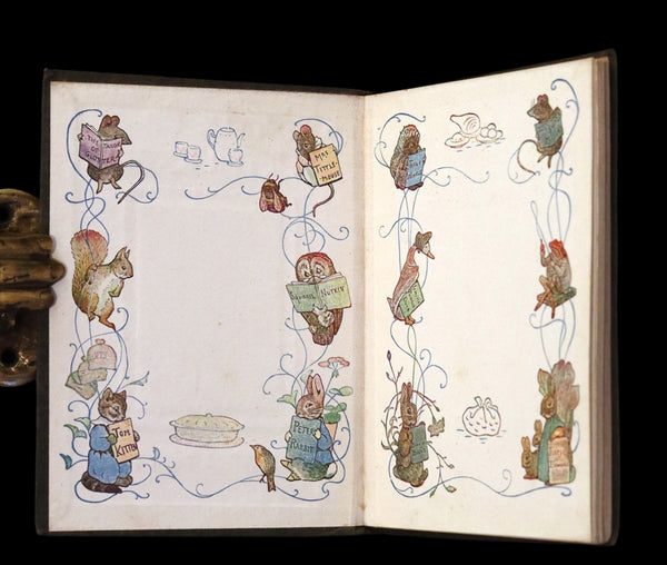 1910 Rare Edition - THE TALE OF PETER RABBIT illustrated by Beatrix Potter.