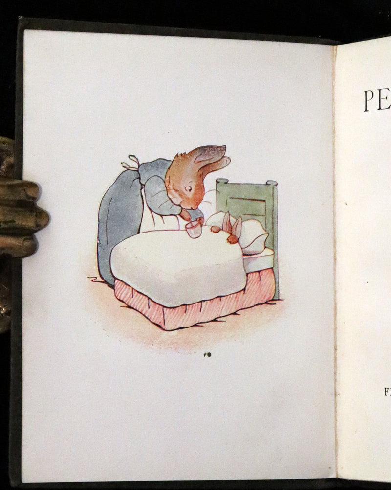 1910 Rare Edition - THE TALE OF PETER RABBIT illustrated by Beatrix Potter.