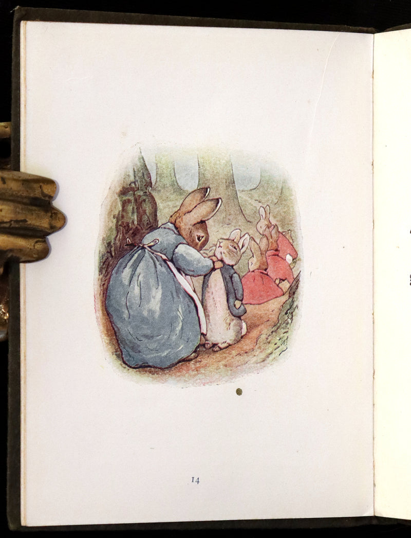 1910 Rare Edition - THE TALE OF PETER RABBIT illustrated by Beatrix Potter.