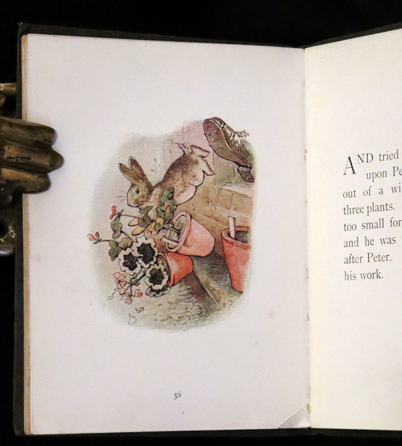 1910 Rare Edition - THE TALE OF PETER RABBIT illustrated by Beatrix Potter.