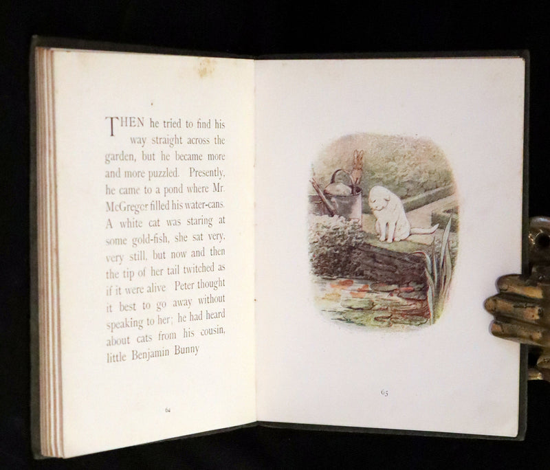 1910 Rare Edition - THE TALE OF PETER RABBIT illustrated by Beatrix Potter.