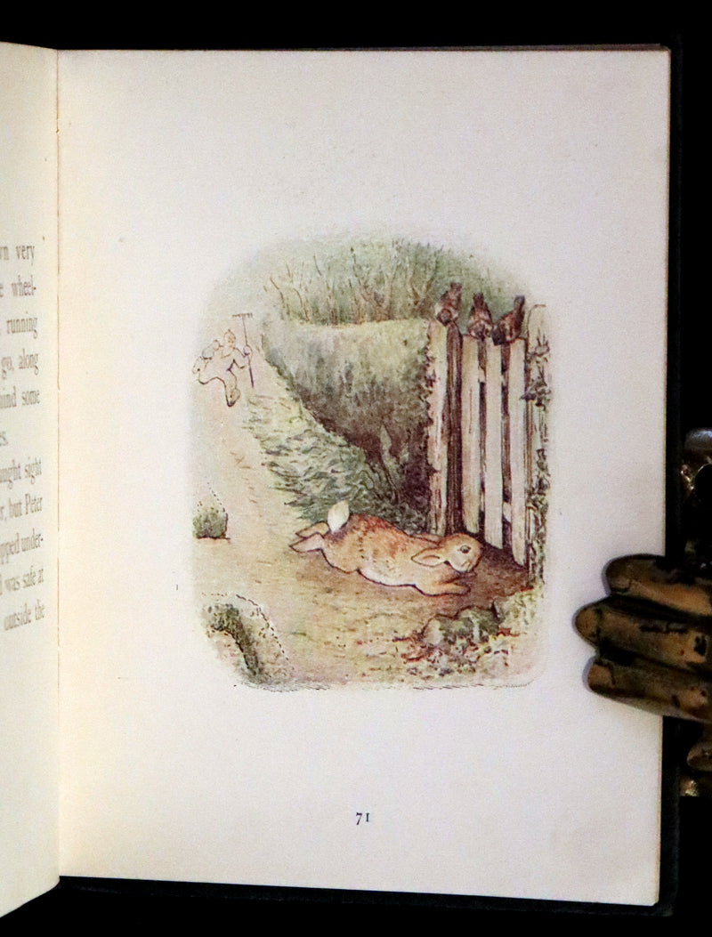 1910 Rare Edition - THE TALE OF PETER RABBIT illustrated by Beatrix Potter.