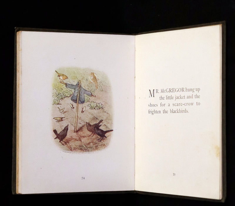 1910 Rare Edition - THE TALE OF PETER RABBIT illustrated by Beatrix Potter.