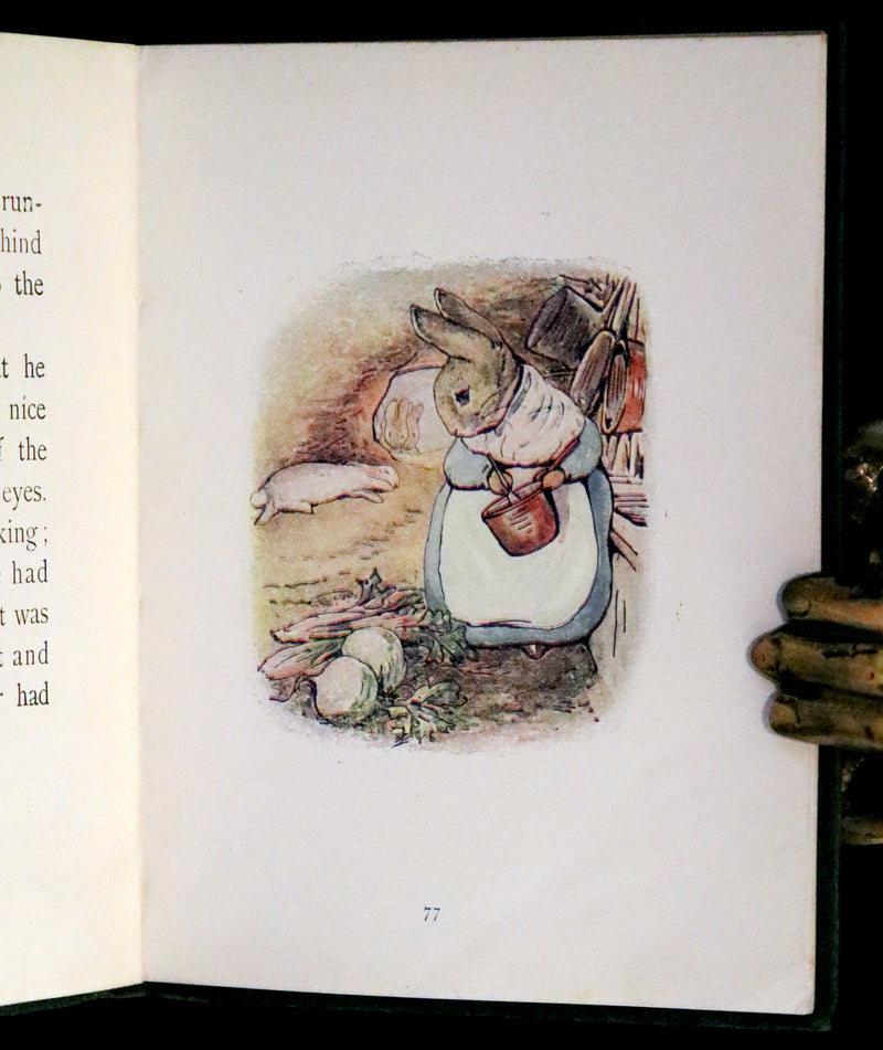 1910 Rare Edition - THE TALE OF PETER RABBIT illustrated by Beatrix Potter.