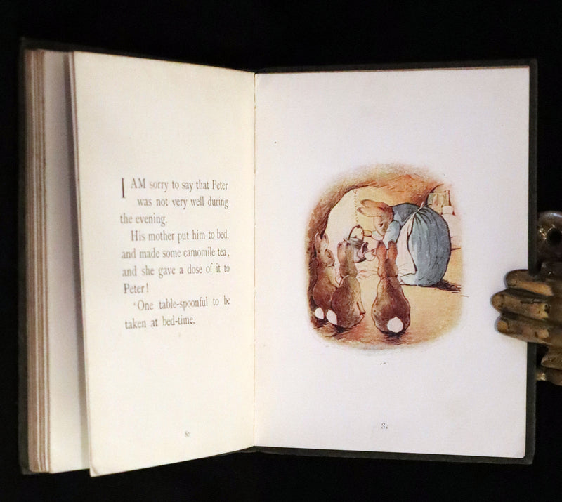 1910 Rare Edition - THE TALE OF PETER RABBIT illustrated by Beatrix Potter.