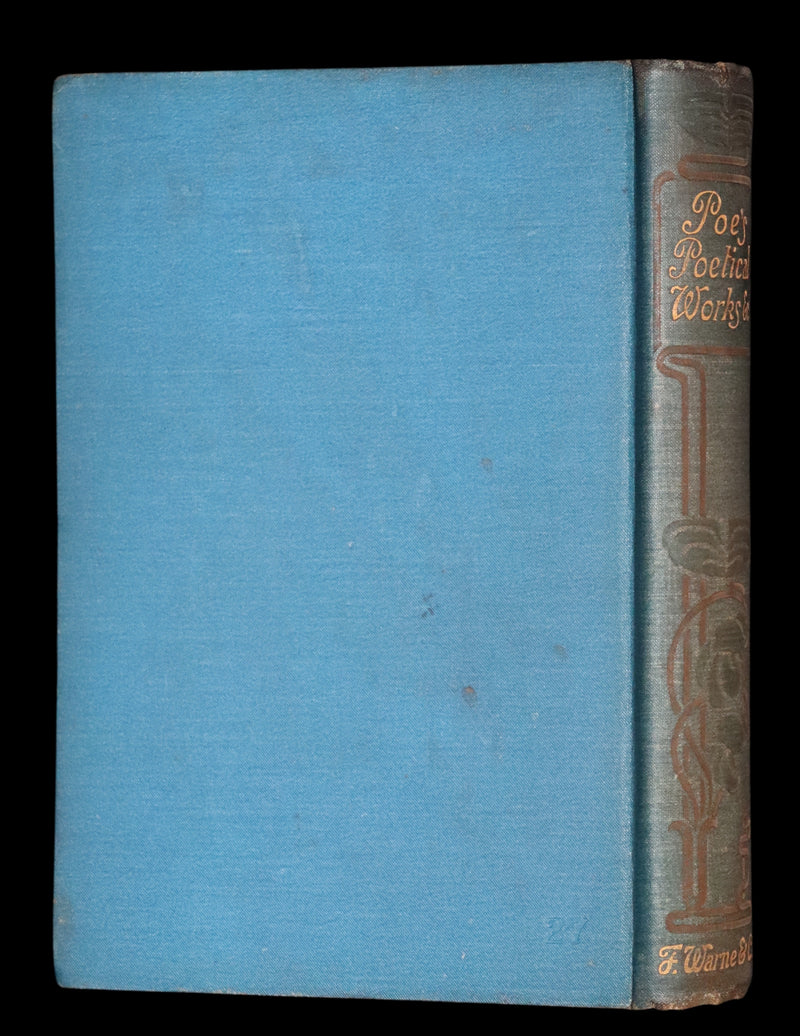 1888 Scarce Victorian Book - The Complete Poetical Works of EDGAR ALLAN POE & Arthur Gordon Pym.