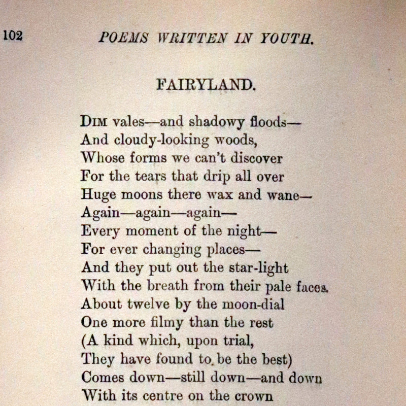 1888 Scarce Victorian Book - The Complete Poetical Works of EDGAR ALLAN POE & Arthur Gordon Pym.