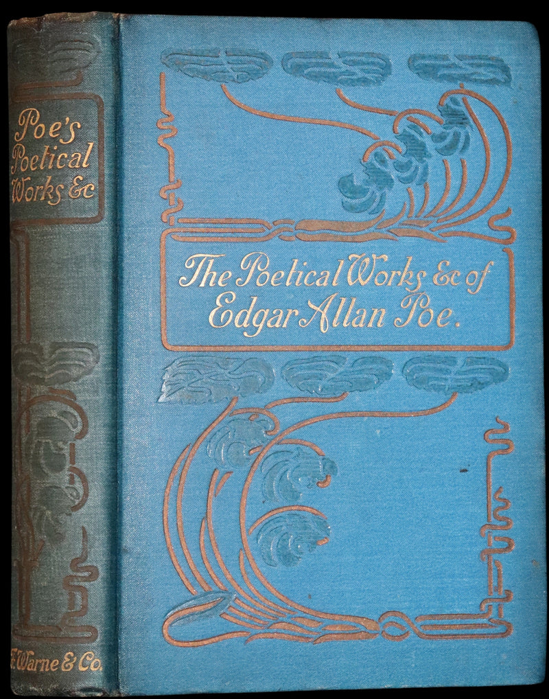 1888 Scarce Victorian Book - The Complete Poetical Works of EDGAR ALLAN POE & Arthur Gordon Pym.