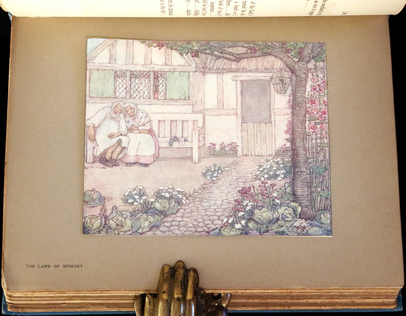 1911 First US Edition - The Blue Bird, A FAIRY Play illustrated by Frederick Cayley Robinson.