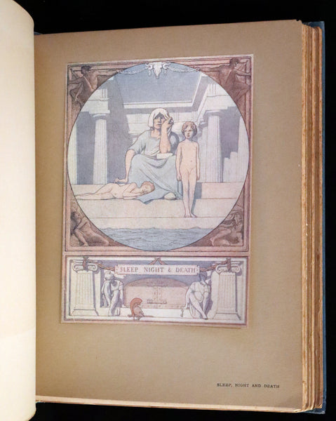 1911 First US Edition - The Blue Bird, A FAIRY Play illustrated by Frederick Cayley Robinson.