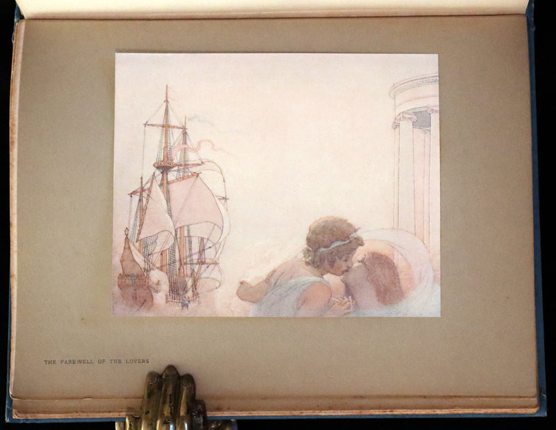 1911 First US Edition - The Blue Bird, A FAIRY Play illustrated by Frederick Cayley Robinson.
