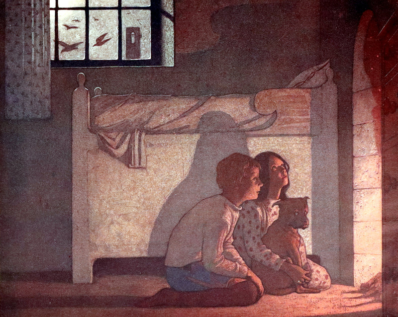 1911 First US Edition - The Blue Bird, A FAIRY Play illustrated by Frederick Cayley Robinson.