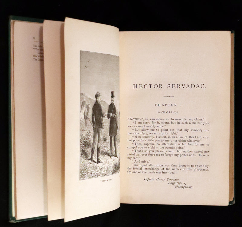 1881 Rare Second Edition - HECTOR SERVADAC or The Career of a COMET by Jules VERNE.