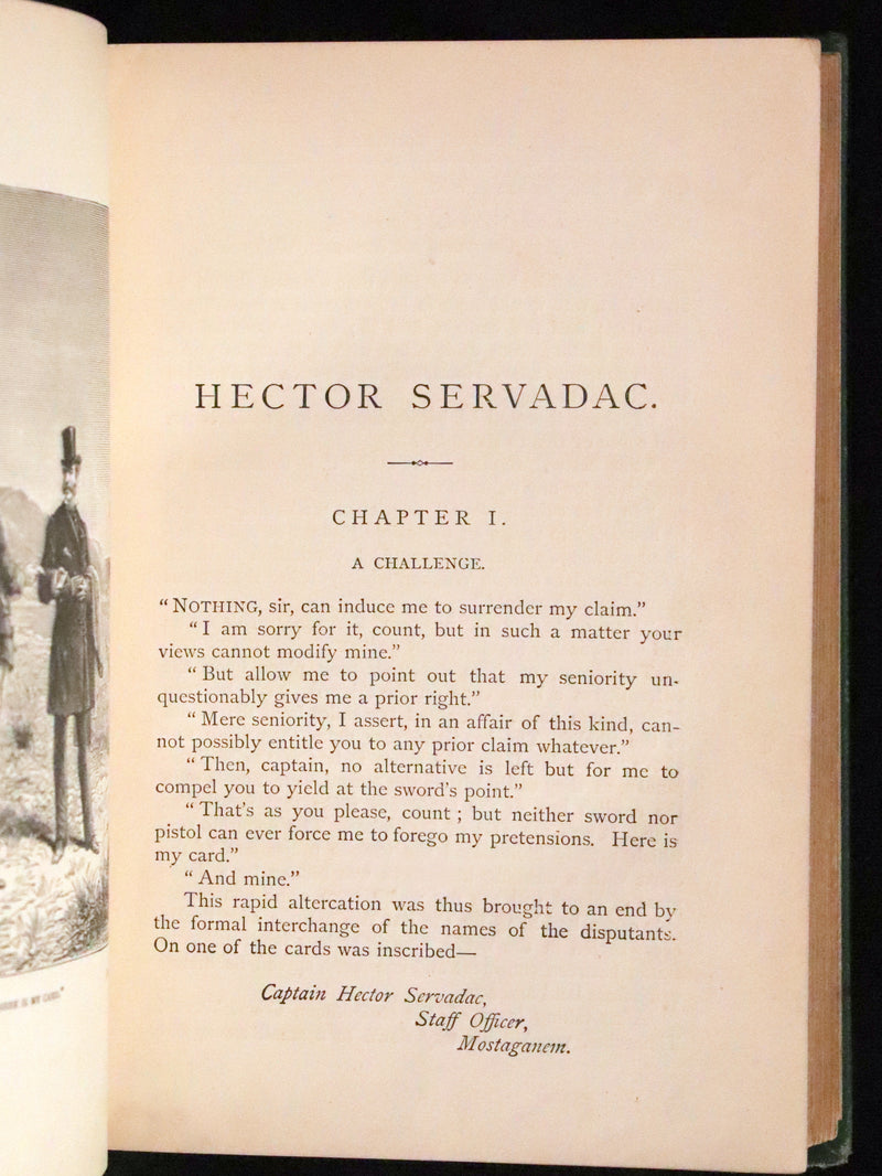 1881 Rare Second Edition - HECTOR SERVADAC or The Career of a COMET by Jules VERNE.