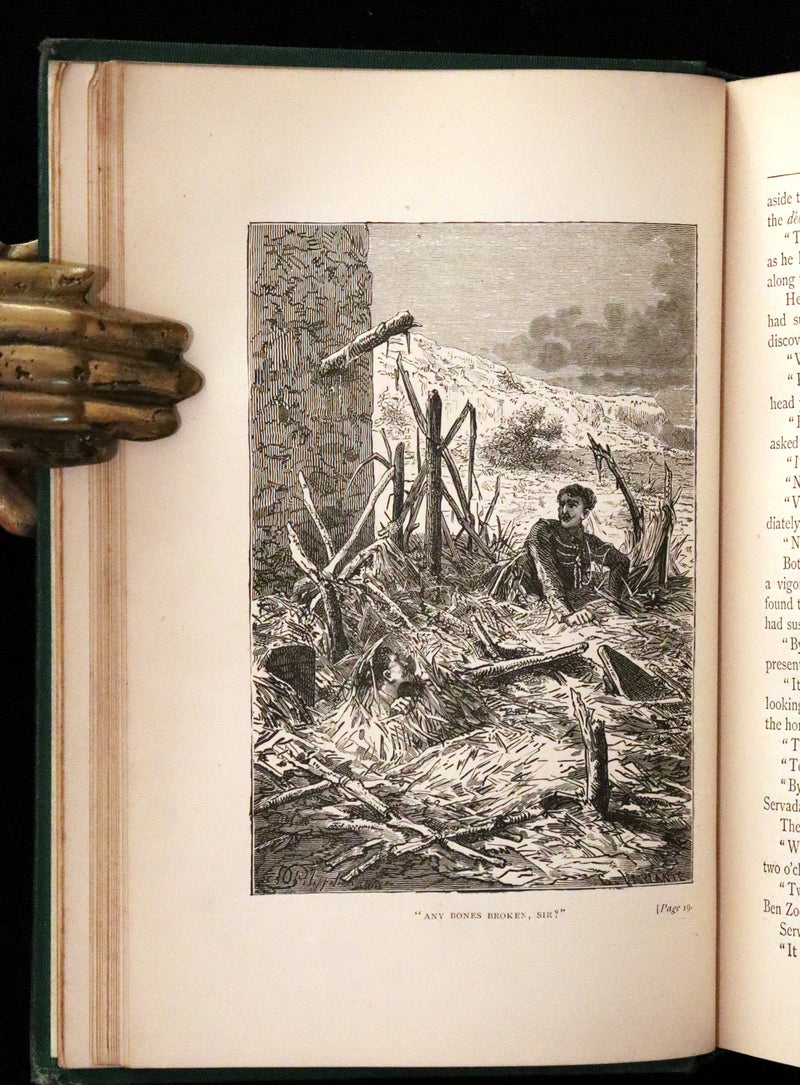 1881 Rare Second Edition - HECTOR SERVADAC or The Career of a COMET by Jules VERNE.