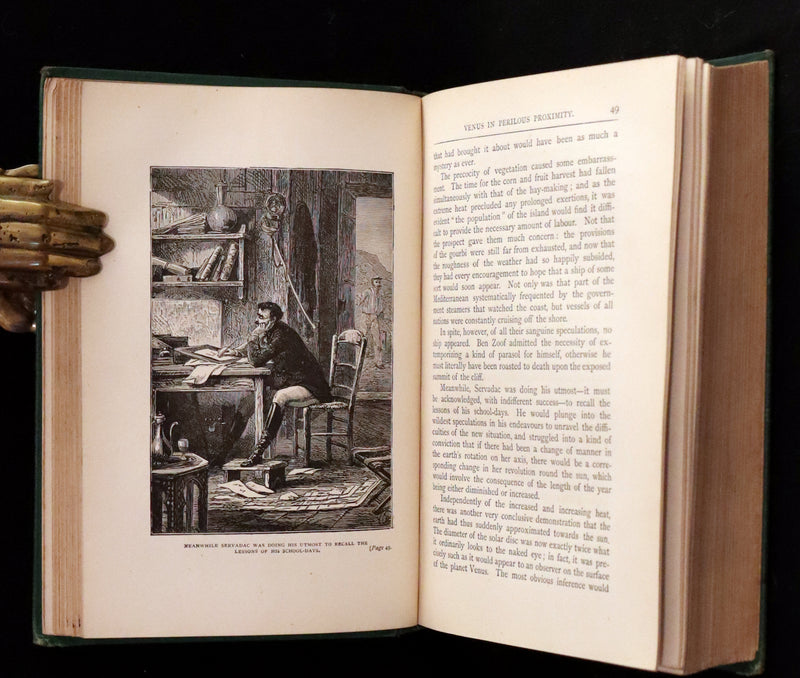 1881 Rare Second Edition - HECTOR SERVADAC or The Career of a COMET by Jules VERNE.