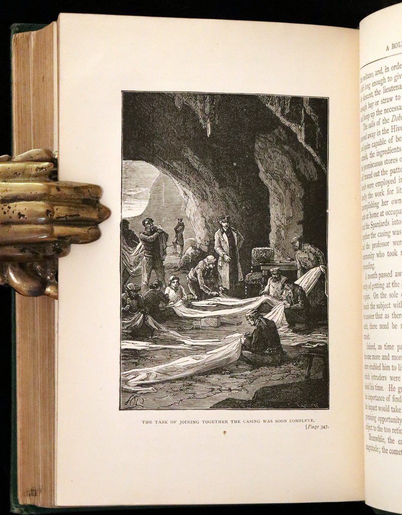 1881 Rare Second Edition - HECTOR SERVADAC or The Career of a COMET by Jules VERNE.