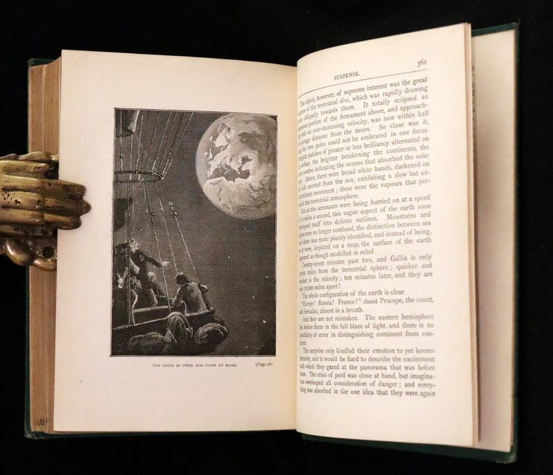 1881 Rare Second Edition - HECTOR SERVADAC or The Career of a COMET by Jules VERNE.
