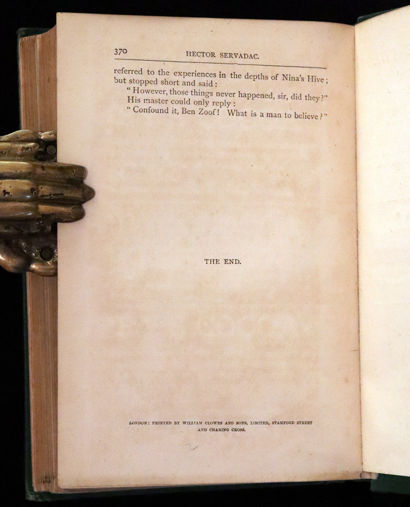 1881 Rare Second Edition - HECTOR SERVADAC or The Career of a COMET by Jules VERNE.
