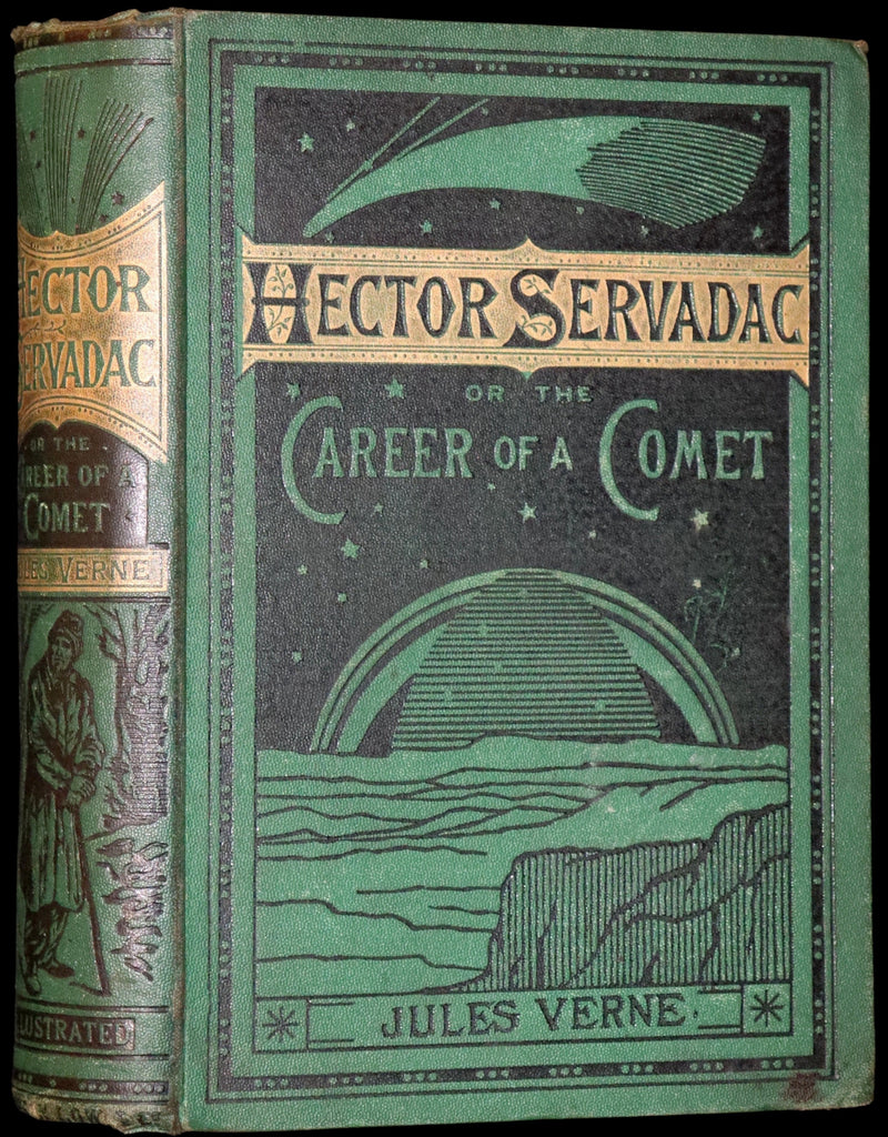 1881 Rare Second Edition - HECTOR SERVADAC or The Career of a COMET by Jules VERNE.