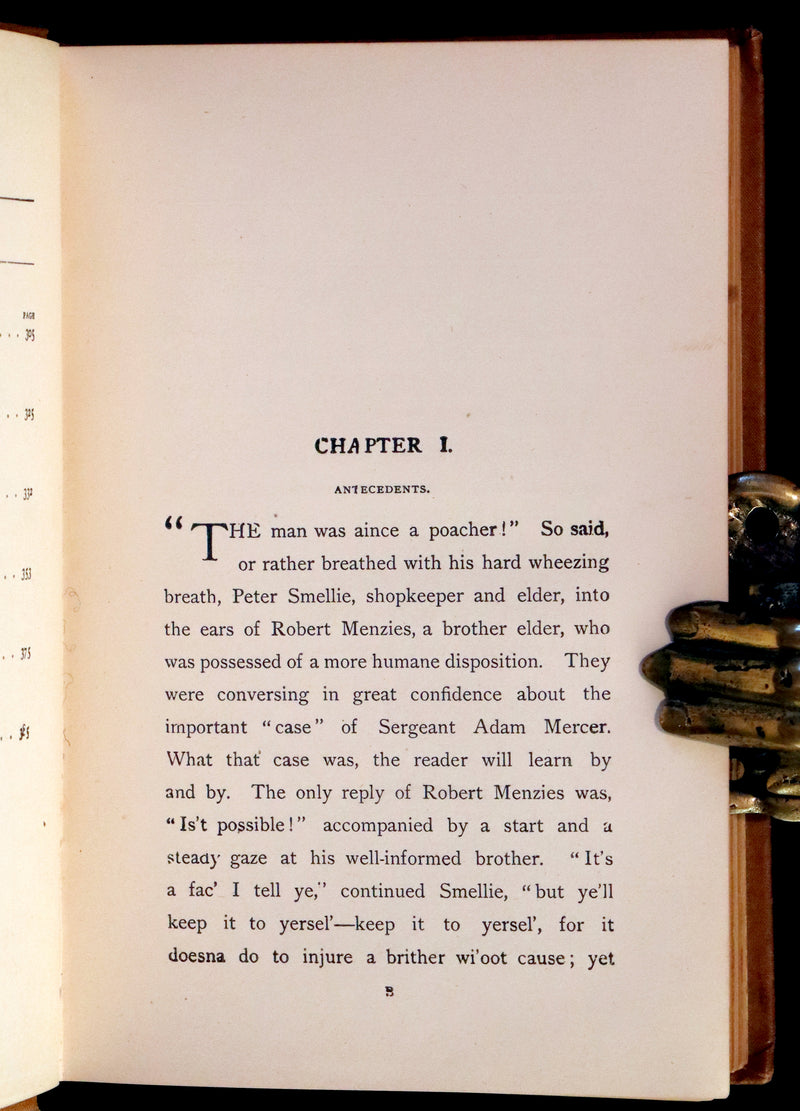 1870 Rare Book - The STARLING - A Scotch Story by Norman MacLeod.