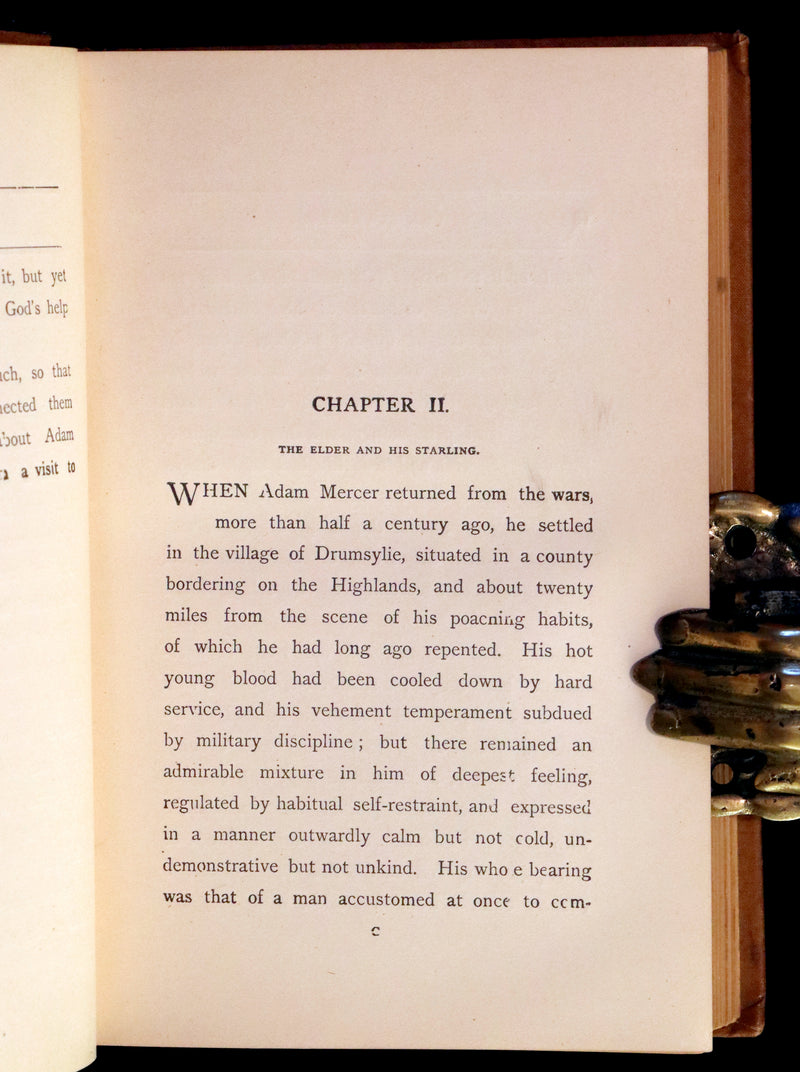 1870 Rare Book - The STARLING - A Scotch Story by Norman MacLeod.
