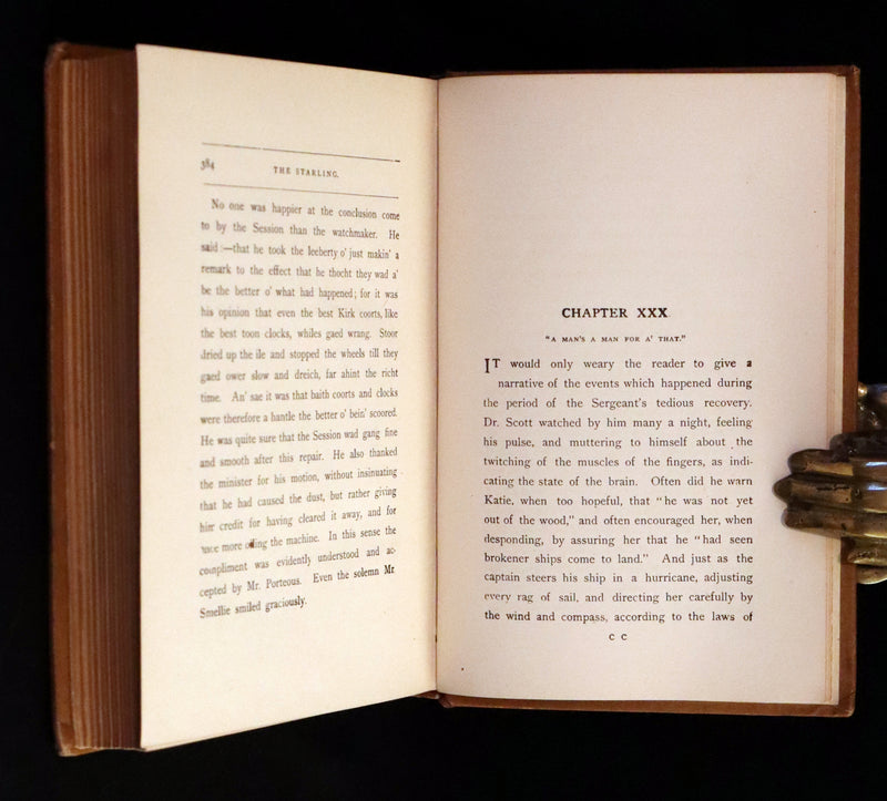 1870 Rare Book - The STARLING - A Scotch Story by Norman MacLeod.