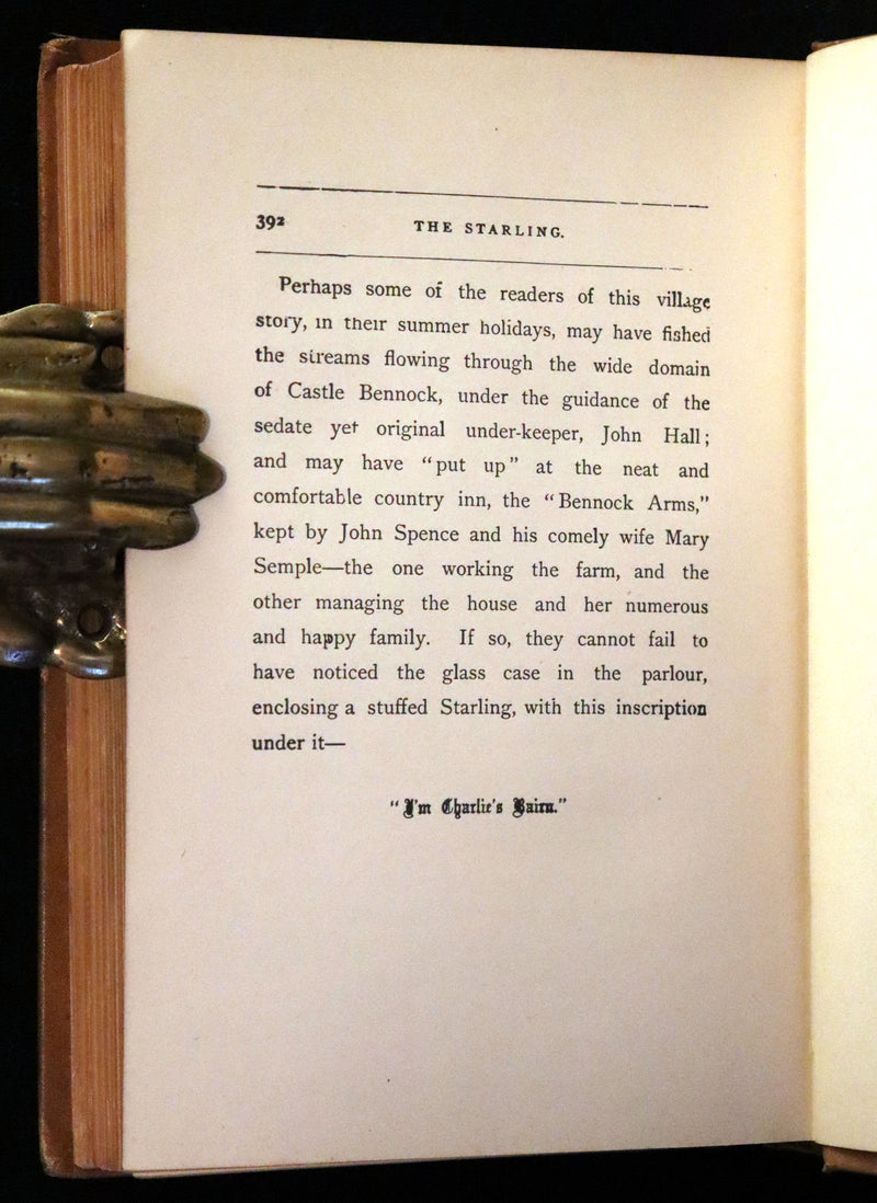 1870 Rare Book - The STARLING - A Scotch Story by Norman MacLeod.