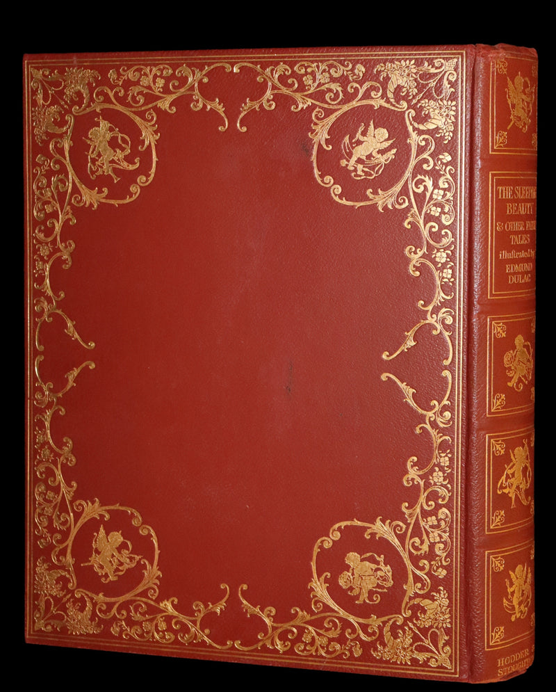 1910 Rare First Edition - Edmund Dulac's Sleeping Beauty and Other Fairy Tales. Illustrated.