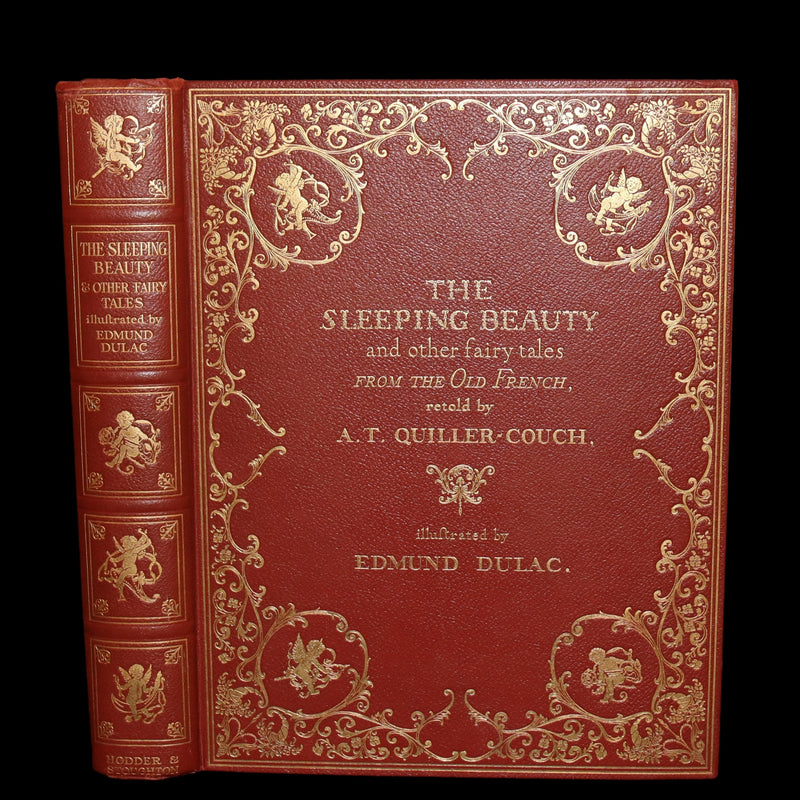 1910 Rare First Edition - Edmund Dulac's Sleeping Beauty and Other Fairy Tales. Illustrated.