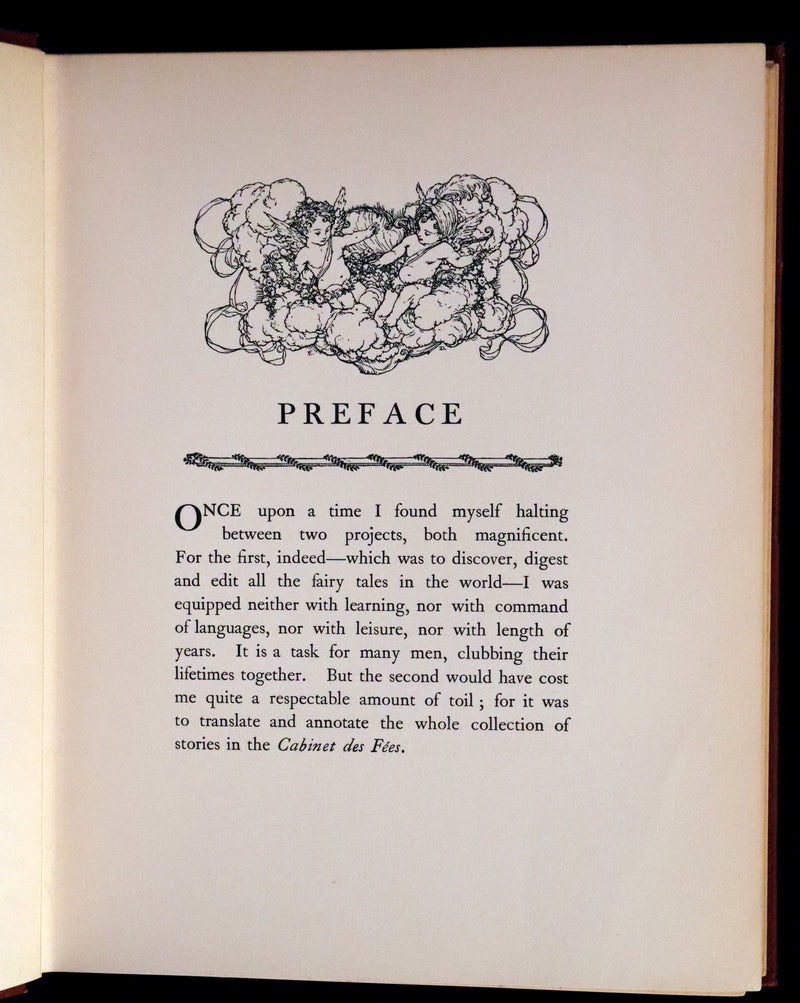 1910 Rare First Edition - Edmund Dulac's Sleeping Beauty and Other Fairy Tales. Illustrated.