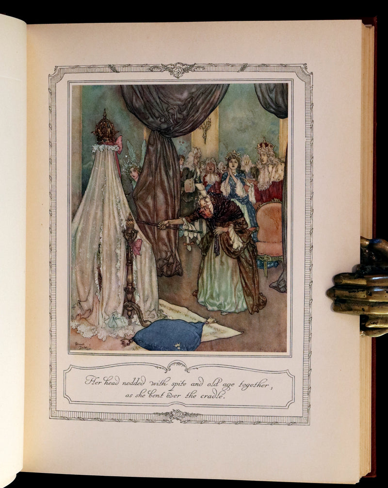 1910 Rare First Edition - Edmund Dulac's Sleeping Beauty and Other Fairy Tales. Illustrated.